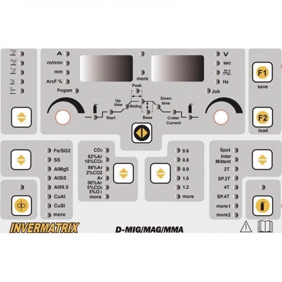 Pusautomātiskais Hugong INVERMATRIX 270 MIG/MMA 380v