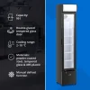 Bāra ledusskapis dzērieniem LED 99 l 2-10 C 150 W