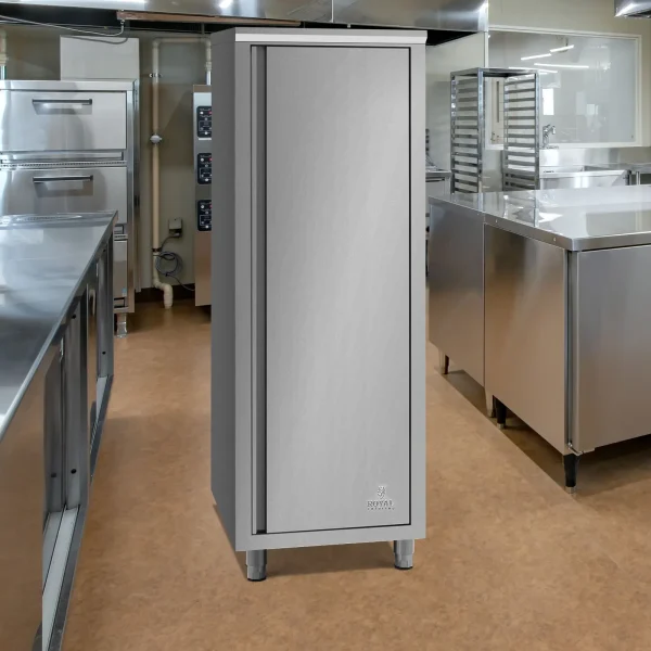 Gastronomiskais trauku skapis, 3 plaukti, TĒRAUDS, 60 x 70 x 180 cm