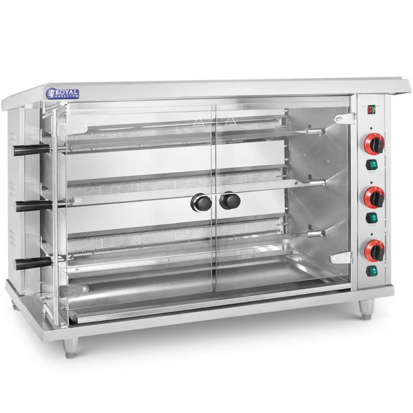 Gāzes grils 15 vistām, 3 iesmi, propāns-butāns, 15 kW