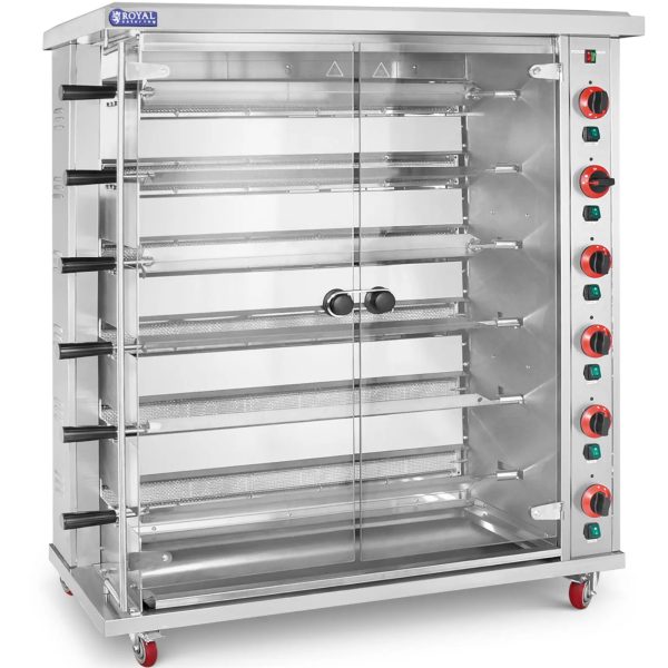 Gāzes grils 30 vistām, 6 iesmi, propāns-butāns, 30 kW
