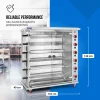 Gāzes grils 30 vistām, 6 iesmi, propāns-butāns, 30 kW