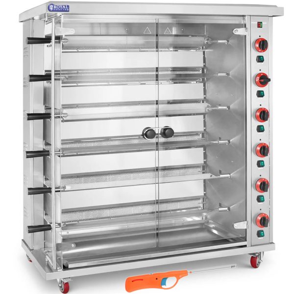 Gāzes grils 30 vistām, 6 iesmi, propāns-butāns, 30 kW