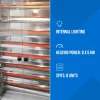 Gāzes grils 40 vistām, 8 iesmi, propāns-butāns, 40 kW