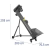 Skrūvpadevējs beramkravu granulām 1,4 m 1000 kg/h