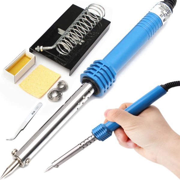 Lodāmurs ar statīvu, rokturi, pinceti, kolofoniju 60 W - 7 daļu komplekts