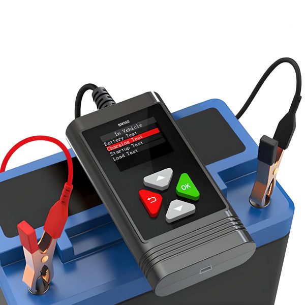 Automašīnas akumulatora diagnostikas testeris 6/12 V 2-220 Ah