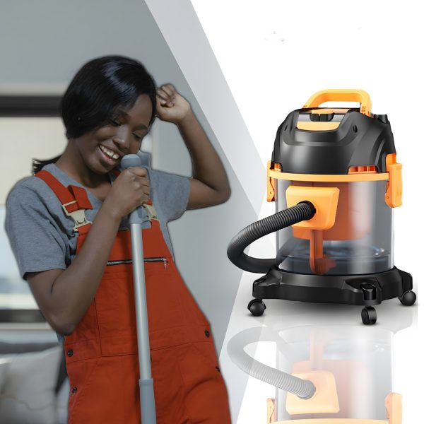 Bezmaisa putekļsūcējs mitrai un sausai tīrīšanai paklājiem un mīkstajām mēbelēm, 20 l, 2000 W