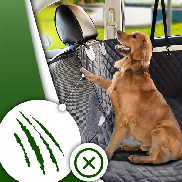 Suņu aizsargpaklājiņš automašīnu sēdekļiem, ūdensnecaurlaidīgs