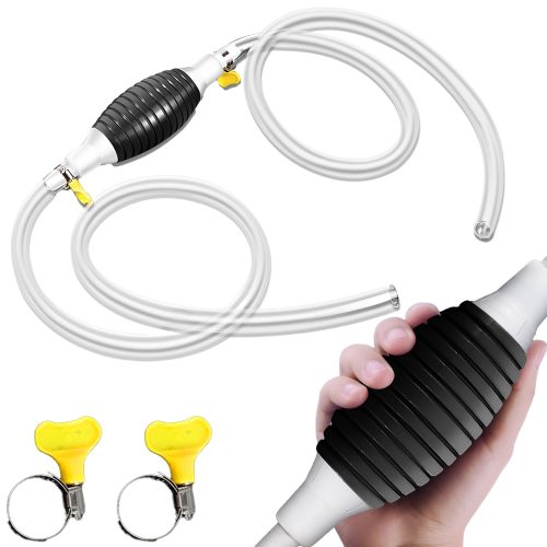 Automašīnas rokas sūknis degvielai, eļļai un citiem šķidrumiem ar 2 m šļūteni, 26 l/h