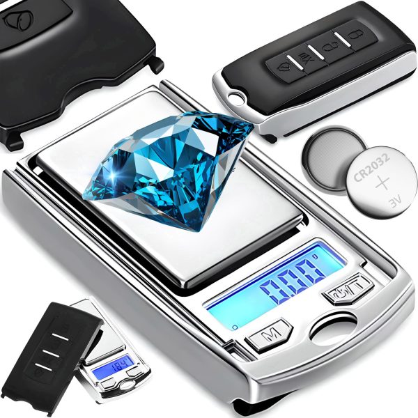 Mini precīzijas rotaslietu svari KEY LCD 100 g / 0,01 g