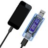 USB sprieguma, strāvas, laika un kapacitātes testeris LCD 4-20 V 0-3 A