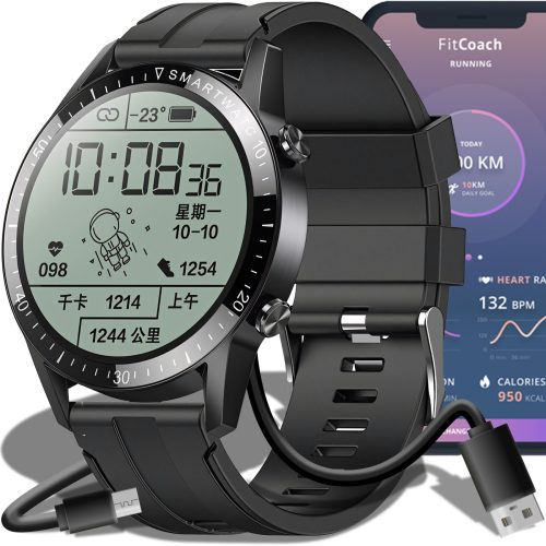 Daudzfunkcionāls viedpulkstenis vīriešiem SPORT HEALTH 46 mm