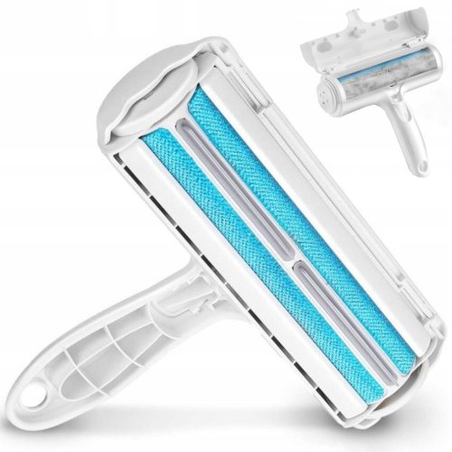 Rullīšu birste suņu un kaķu spalvu noņemšanai no drēbēm, mīkstajām mēbelēm un paklājiem