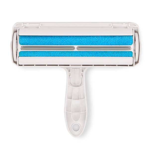 Rullīšu birste suņu un kaķu spalvu noņemšanai no drēbēm, mīkstajām mēbelēm un paklājiem