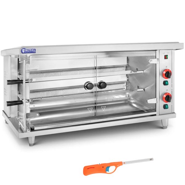 Gāzes grils 10 vistām, 2 iesmi, propāns-butāns, 10 kW