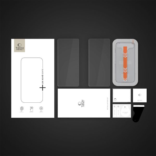 Rūdīts stikls Samsung Galaxy S25 Ultra Quick Set+ - caurspīdīgs