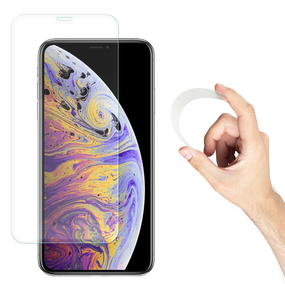 Hibrīda elastīga stikla plēve iPhone 13 mini Nano Flexi