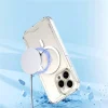 iPhone 16 caurspīdīgs stūra maciņš MagSafe — caurspīdīgs