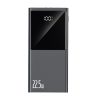 Powerbank PB13 20000mAh USB-A USB-C iPhone Lightning ar USB-C - USB-A 22.5W kabeli - pelēks