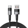 USB-C - USB-C 66W 6A 2m kabelis - pelēks