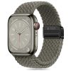 Apple Watch Band 4 / 5 / 6 / 7 / 8 / 9 / SE / Ultra 1 / 2 (42 / 44 / 45 / 49 mm) neilona magnēts - zaļš
