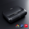 RGB FullHD 1080p lāzera multimediju projektors ar JBL WiFi BT K300s skaļruņiem - melns
