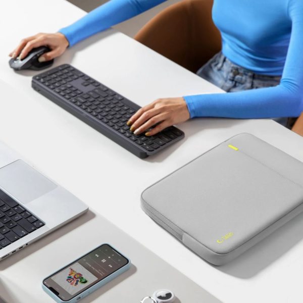 Klēpjdatora somas nodalījums 13-14 collām - pelēks