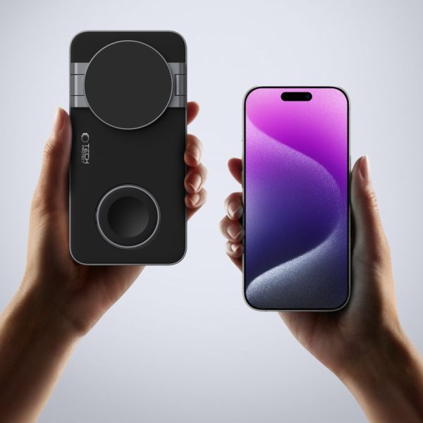 1029491-7-ladowarka-indukcyjna-3w1-do-smartfona-smartwatcha-tech-protect-hurtownia-dropshipping.jpg 3-in-1 induktīvais lādētājs viedtālrunim, viedpulkstenim, austiņām ar USB-C kabeli - melns