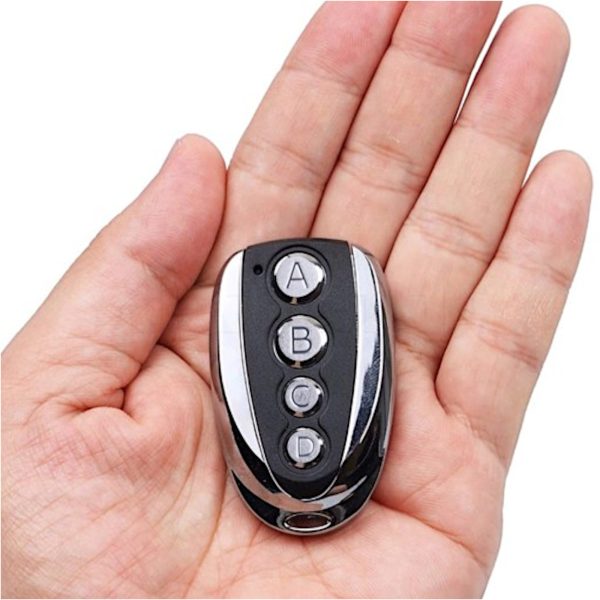 Universāla 433 MHz paškopējoša vārtu signalizācijas tālvadības pults