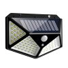 Saules āra dārza lampa ar krēslas kustības sensoriem, 100 LED