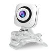 Regulējama USB tīmekļa kamera ar mikrofonu datoram