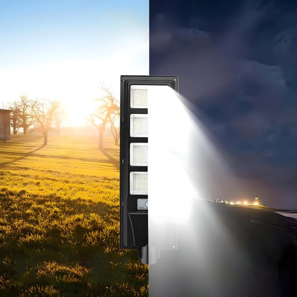 Saules ielu lampa ar krēslas kustības sensoru LED PILOT 360 W