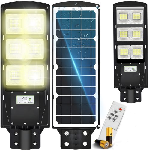 Saules ielu lampa ar krēslas kustības sensoru LED PILOT 270 W
