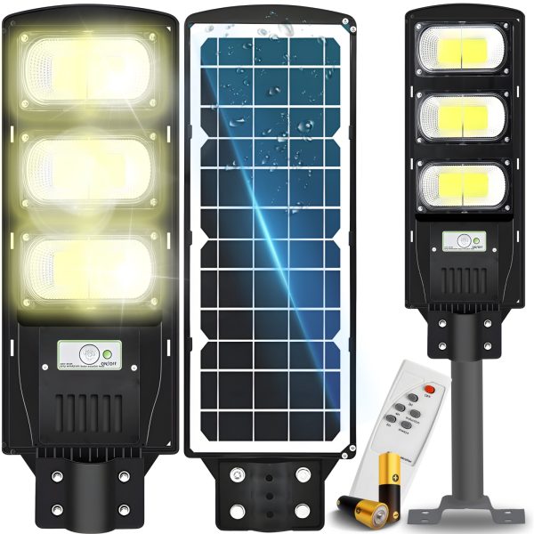 Saules ielu lampa ar krēslas kustības sensoru LED PILOT 240 W