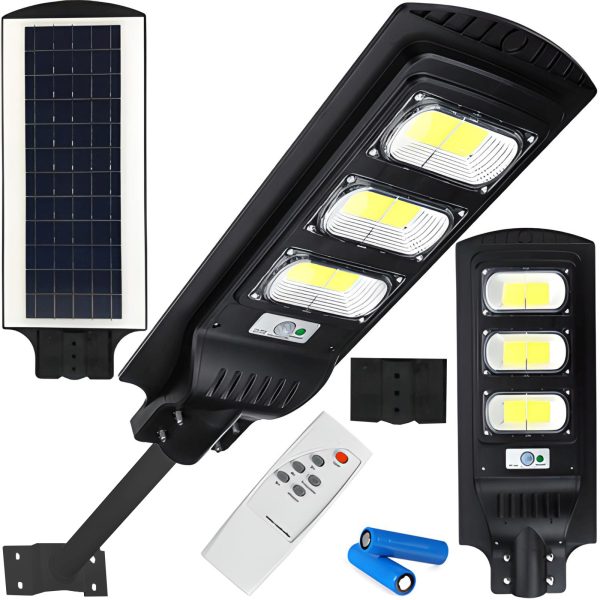 Saules ielu lampa ar krēslas kustības sensoru LED PILOT 240 W