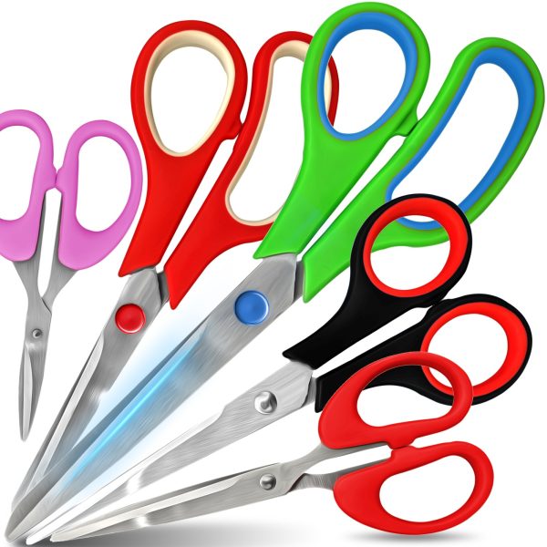 Universālo skolas šķēru komplekts - 5 gab.