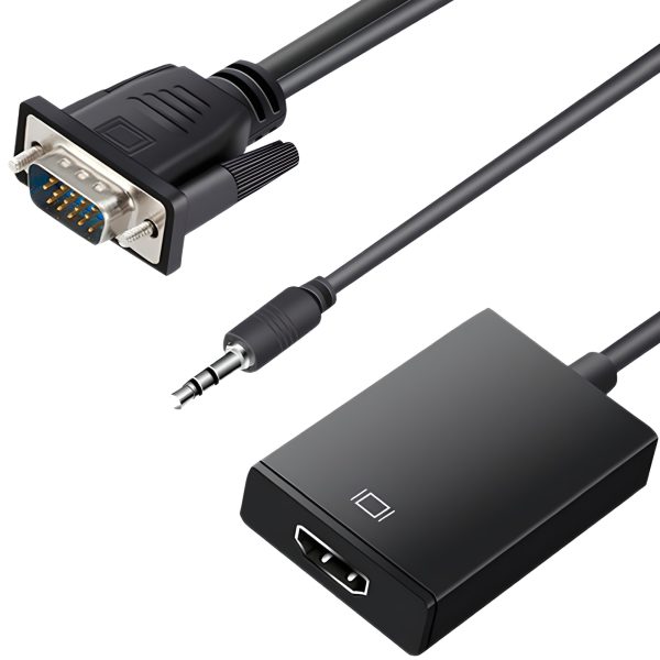 VGA AUDIO - HDMI adapteris