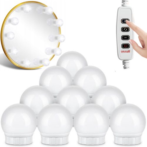 LED spuldzes spoguļgaldiņam 10 līmeņi 2 m