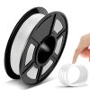 3D printera 3D pildspalvas kvēldiega uzpilde PLA 1,75 mm 68 m - balta