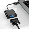 HDMI - VGA DSUB pārveidotāja adapteris 25 cm