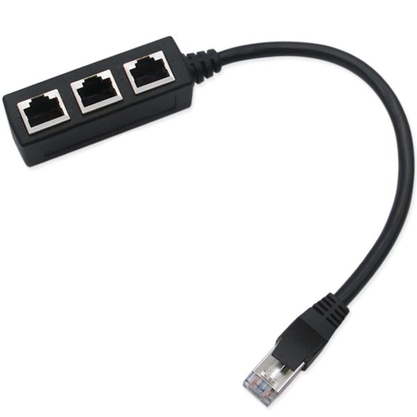 Tīkla sadalītājs RJ45 3x LAN centrmezglam