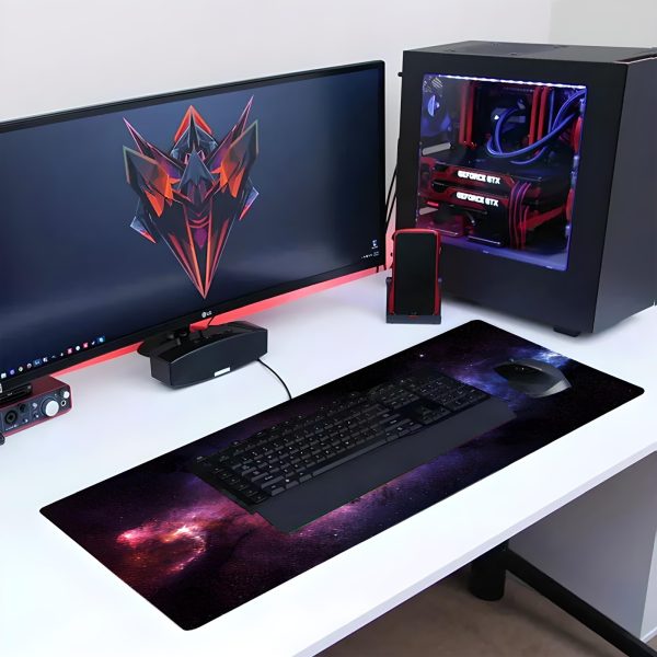 Spēļu galda peles paliktnis XXL 80 x 40 cm - vieta