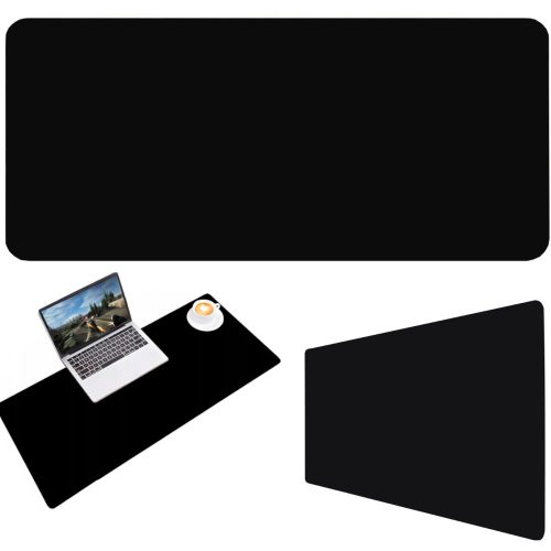 Spēļu galda paklājiņš spēlētājiem XXL 100 x 50 cm - melns