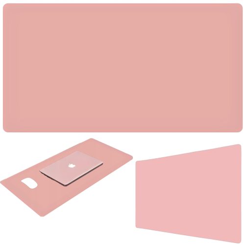 Spēļu galda peles paliktnis XXL 90 x 45 cm - rozā