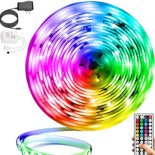 SMD RGB LED lente, krāsaina, ūdensizturīga, PILOT - 5 m