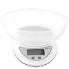 Elektroniskie virtuves svari ar bļodu 5000g / 1g