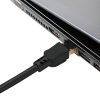 Tīkla kabelis interneta plāksteris RJ45 CAT8 1 m melns