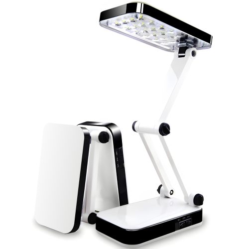 Salokāma, uzlādējama galda lampa, 24 gaismas diodes, 5 W