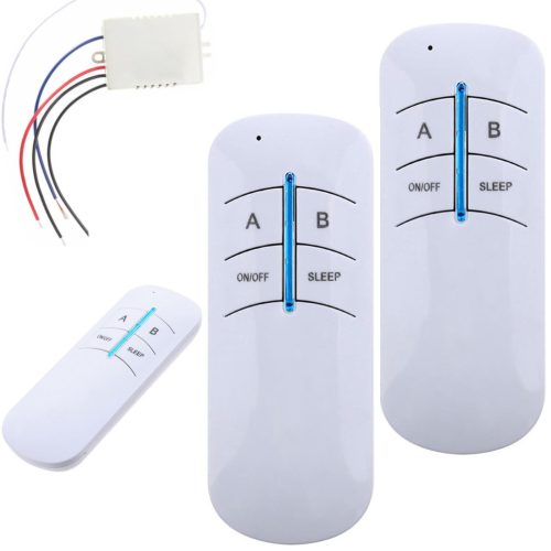 1029851-1-wlacznik-wylacznik-swiatla-bezprzewodowy-na-pilot-5904806164148-hurtownia-dropshipping.jpg Bezvadu tālvadības gaismas slēdzis - 2 gab.